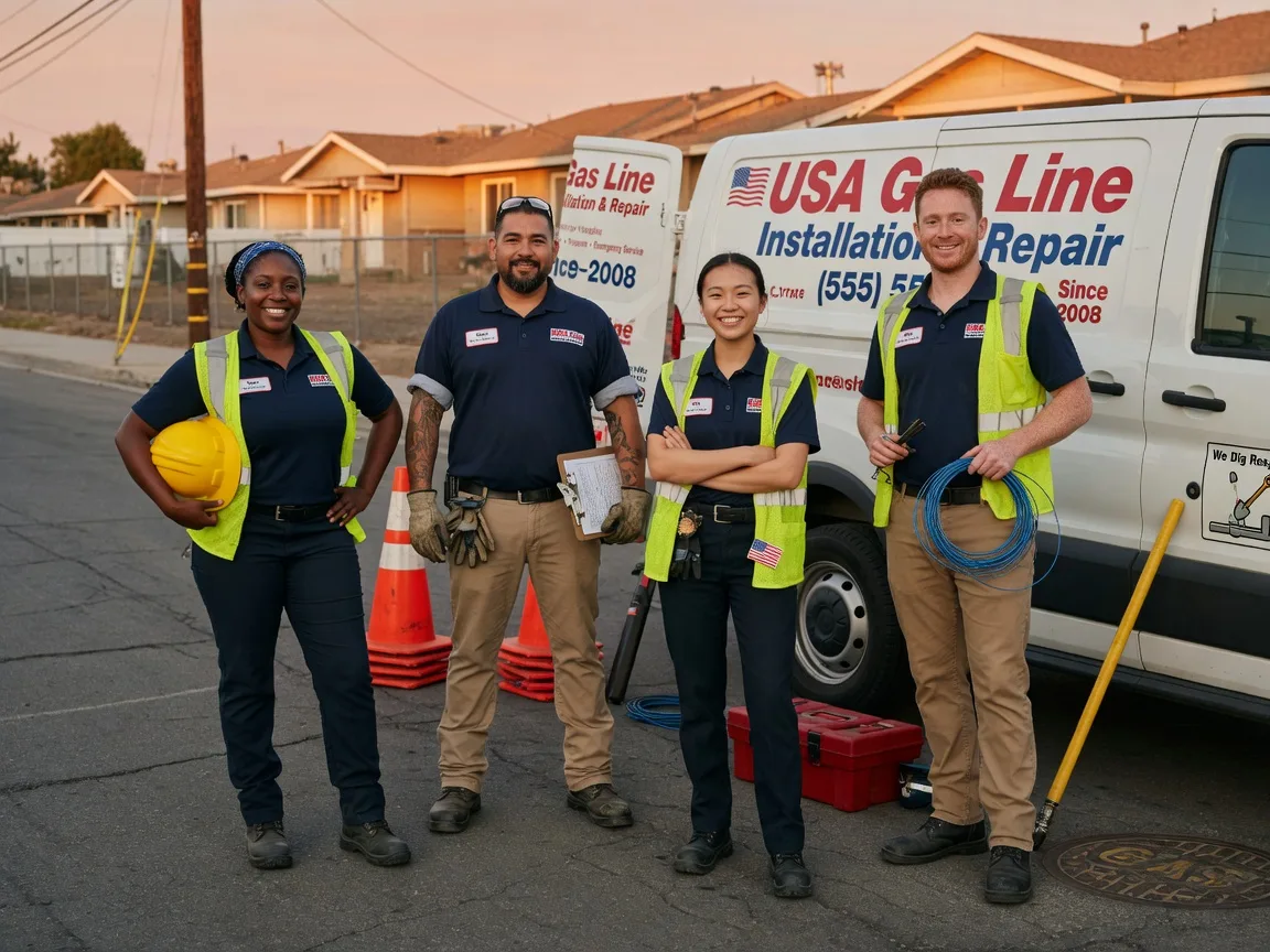 Gas Line Installation company in Candor, NC